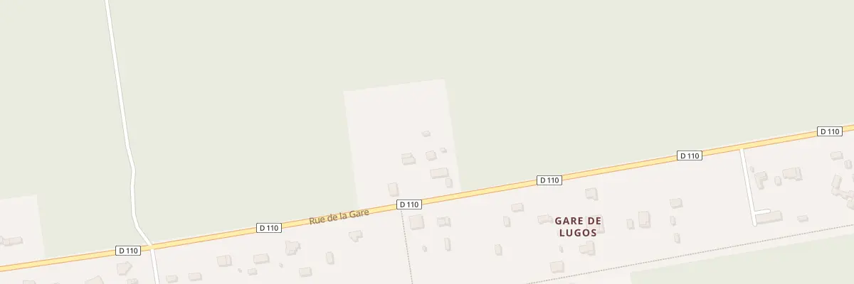 Plan du 2B Rue de la Gare à Lugos