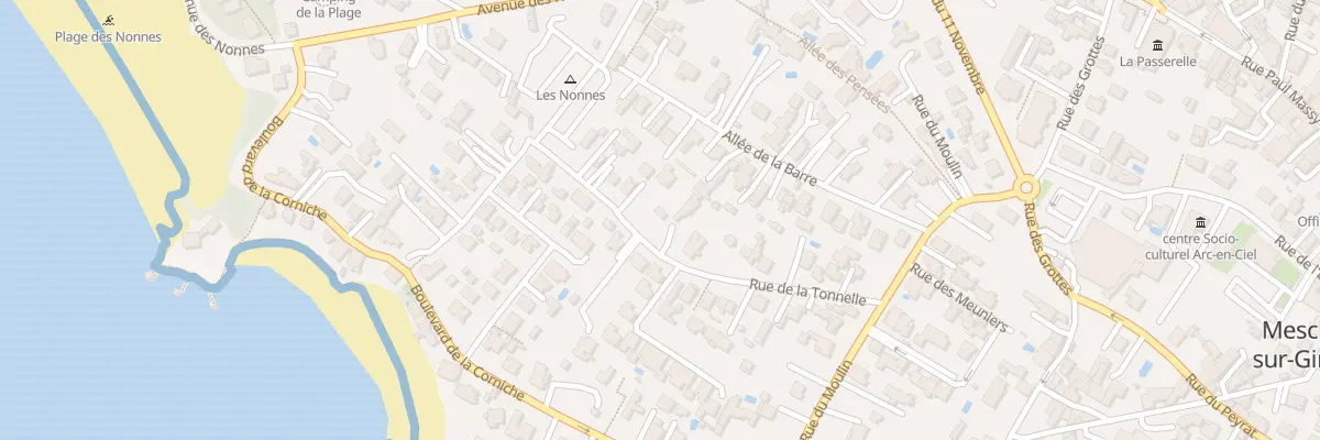 Plan du 30 Rue de la Tonnelle à Meschers-sur-Gironde