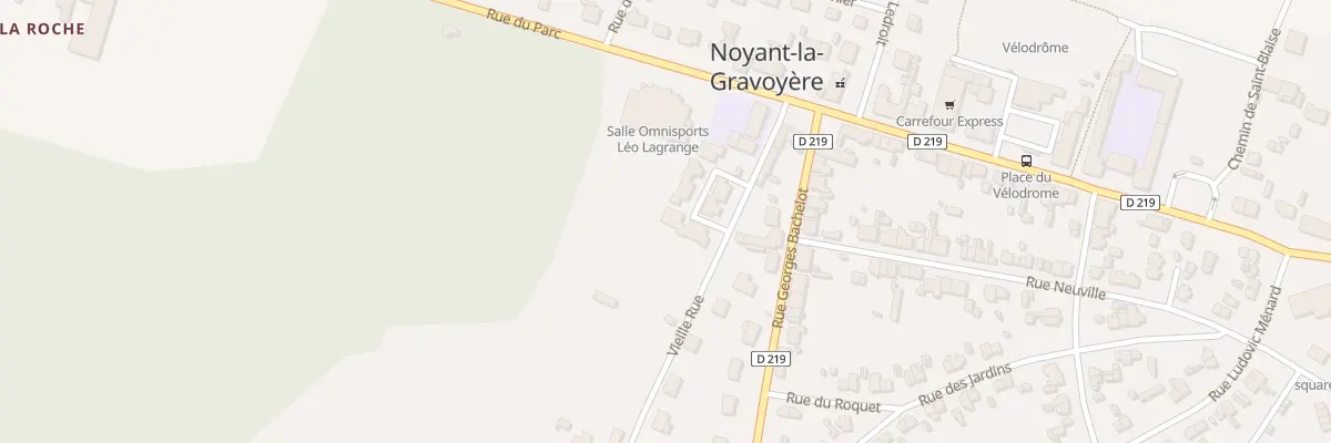 Plan du 12 Rue des Chenes Noyant La Grav à Segré-en-Anjou Bleu