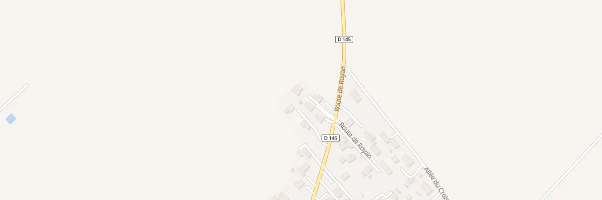 Plan du 181 Rte de Royan à Meschers-sur-Gironde