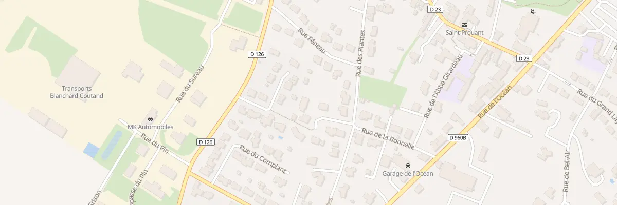 Plan du 4 Pl du Cormier à Saint-Prouant