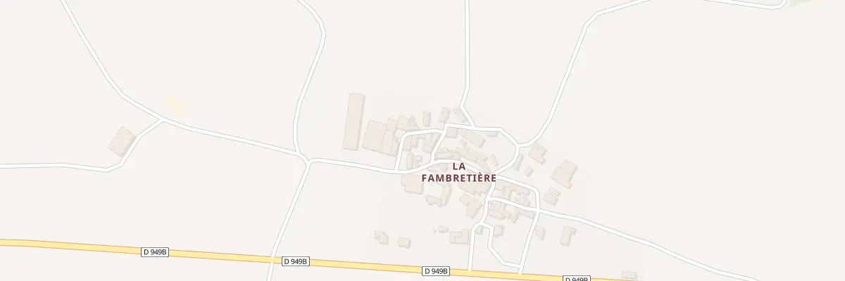 Plan du 238 La Fambretière à Bazoges-en-Pareds