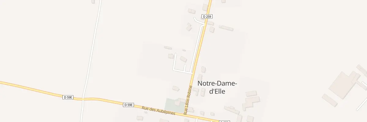 Plan du 9 Rue Leon Robine Notre Dame d’E à Saint-Jean-d’Elle