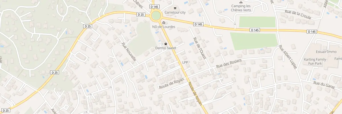 Plan du 47 Rte de Royan à Meschers-sur-Gironde