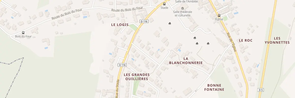 Plan du 3 Imp de la Blanchonnerie à Breuil-Magné