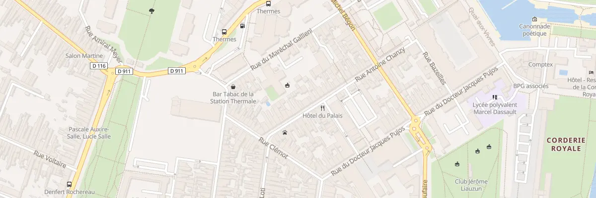Plan du 39 Rue Chanzy à Rochefort