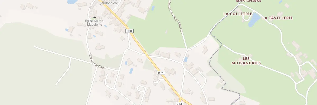 Plan du 3 Che de la Brelezière à La Jaudonnière
