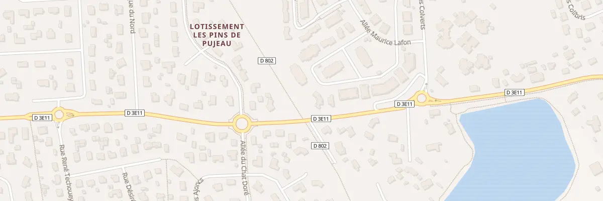Plan du 81 Rue Georges Clémenceau à Biganos