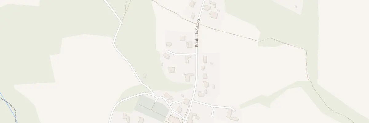 Plan du 5 All des Chenes à Misson