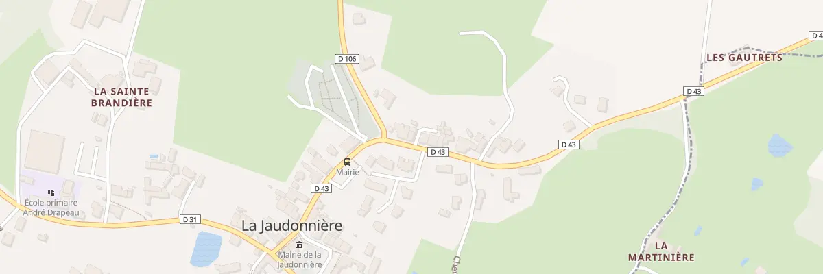 Plan du 3 Rte du Grand Mitteau à La Jaudonnière