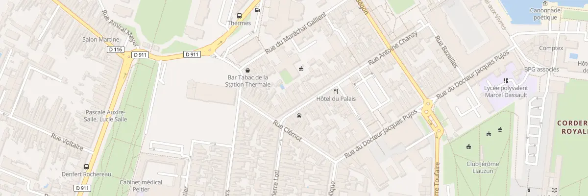 Plan du 53 Rue Chanzy à Rochefort