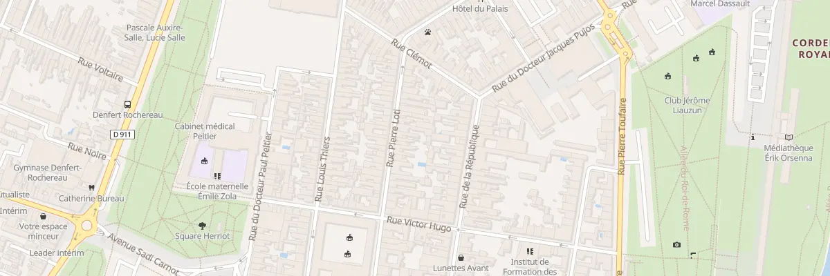 Plan du 78 Rue Pierre Loti à Rochefort