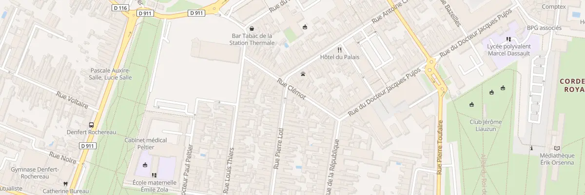 Plan du 54 Rue Pierre Loti à Rochefort