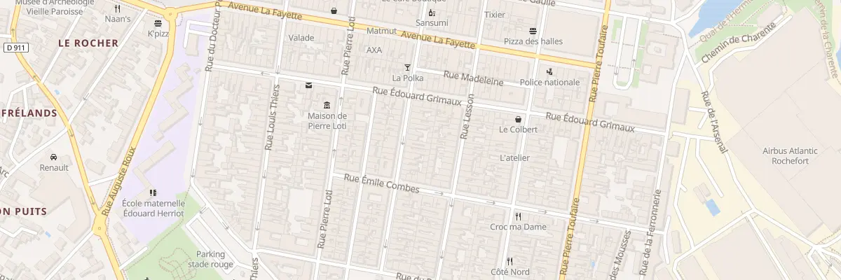 Plan du 114 Rue de la Republique à Rochefort