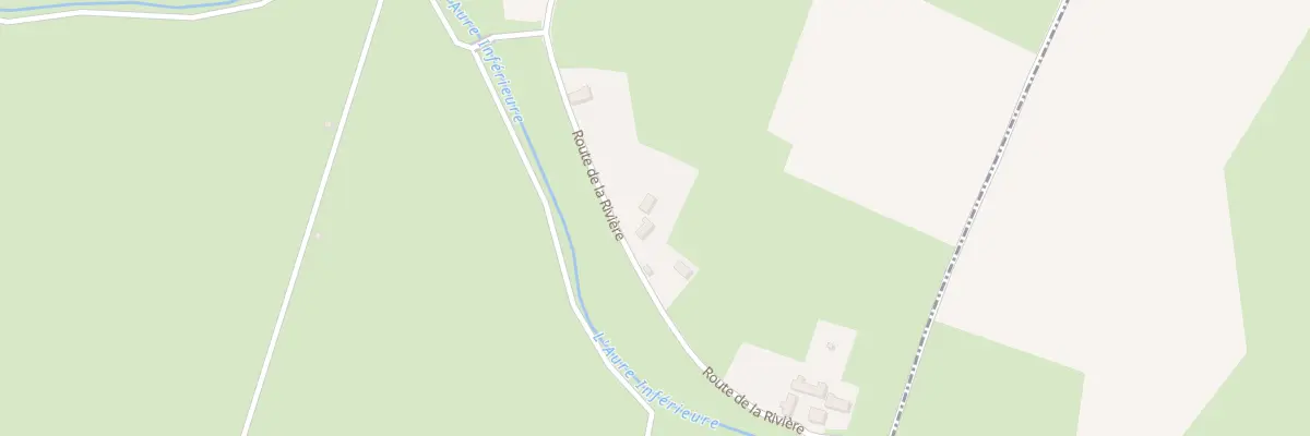 Plan du 11 Rte de la Rivière à Longueville