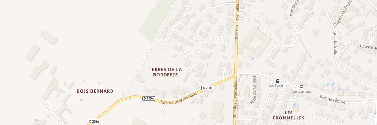 Plan du 4B Imp de la Borderie à Échillais