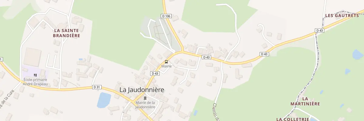 Plan du 8 Rue des jonquilles à La Jaudonnière