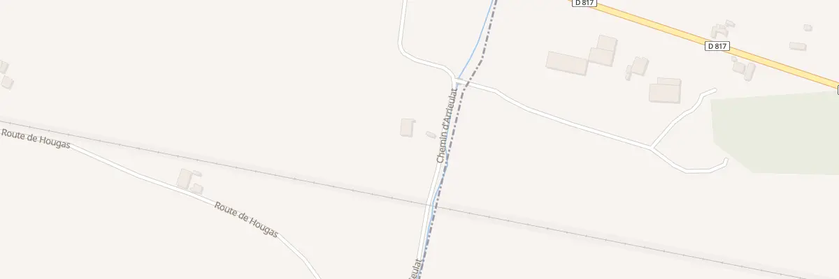 Plan du 327 Che d’Arrieulat à Labatut