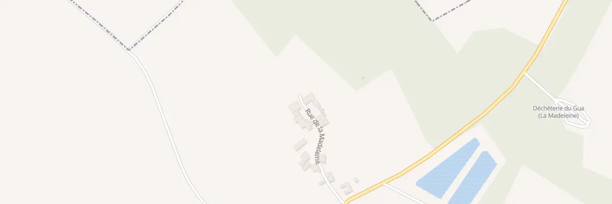 Plan du 24 Rue de la Madeleine au Gua