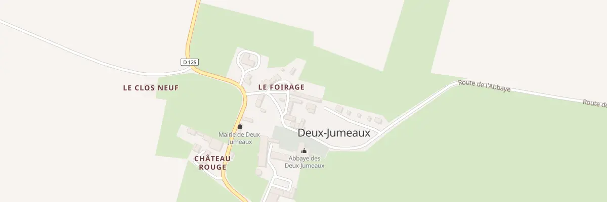 Plan du 5012 Le Foirage à Deux-Jumeaux
