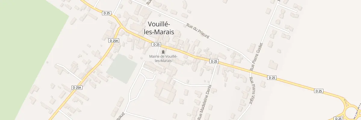 Plan du 18B Rue du huit mai 1945 à Vouillé-les-Marais