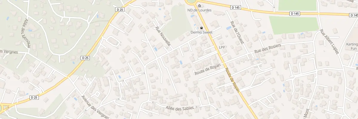 Plan du 40 Rue Nouvelle à Meschers-sur-Gironde