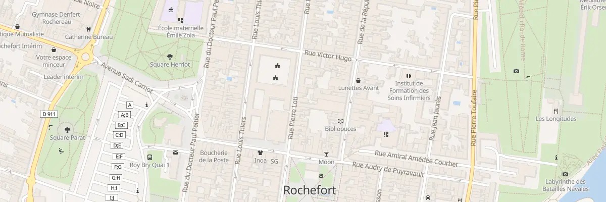Plan du 116 Rue Pierre Loti à Rochefort