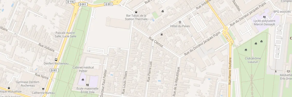 Plan du 67 Rue Pierre Loti à Rochefort