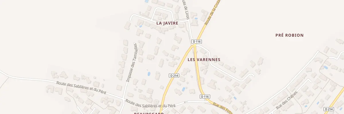 Plan du 3B Rte de Beauregard à Breuil-Magné