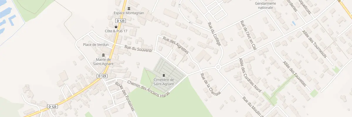 Plan du 11 Rue des Aigrettes à Saint-Agnant
