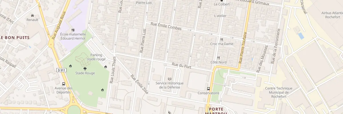 Plan du 150 Rue de la Republique à Rochefort