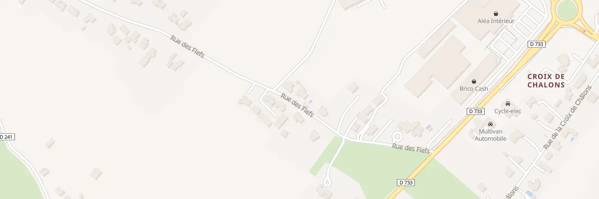 Plan du 83 Rue des Fiefs au Gua