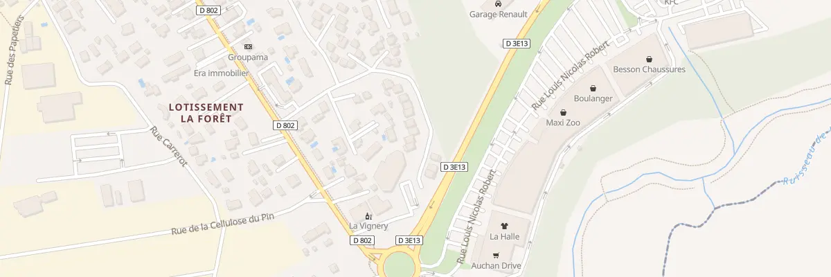 Plan du 66 Rue Jean Moulin à Biganos