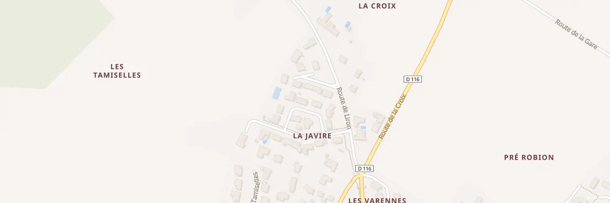 Plan du 21 Rue de la Javire à Breuil-Magné
