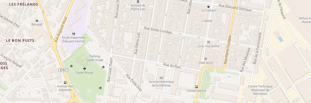 Plan du 169 Rue de la Republique à Rochefort
