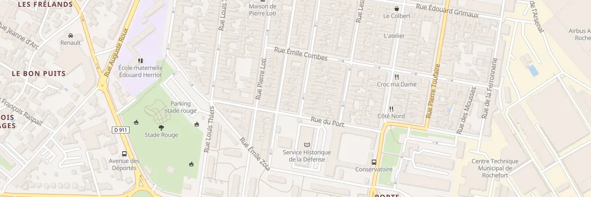 Plan du 171 Rue de la Republique à Rochefort