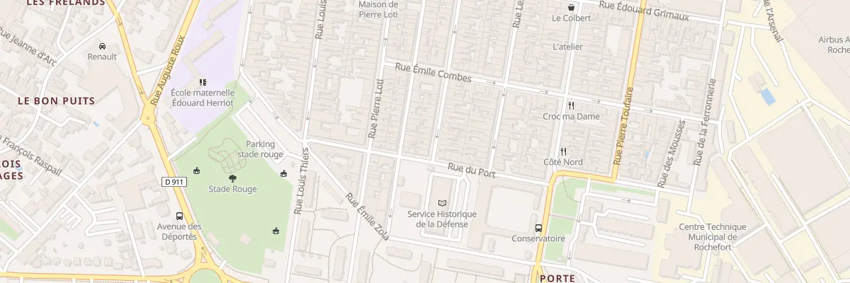 Plan du 173 Rue de la Republique à Rochefort