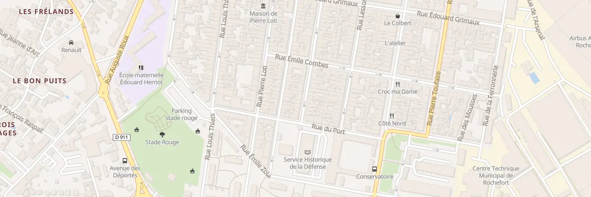 Plan du 167 Rue de la Republique à Rochefort