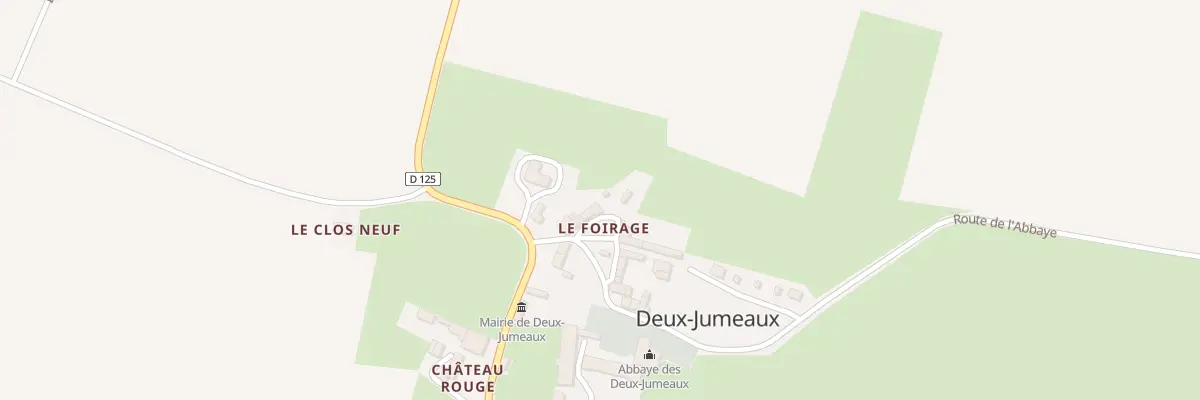 Plan du 5014 Le Foirage à Deux-Jumeaux