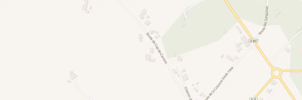 Plan du 355 Rte de Cap-de-carrere à Mimbaste