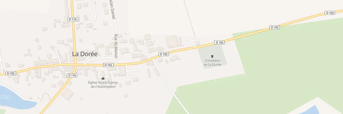 Plan du 20 Rue des Ecoles à La Dorée