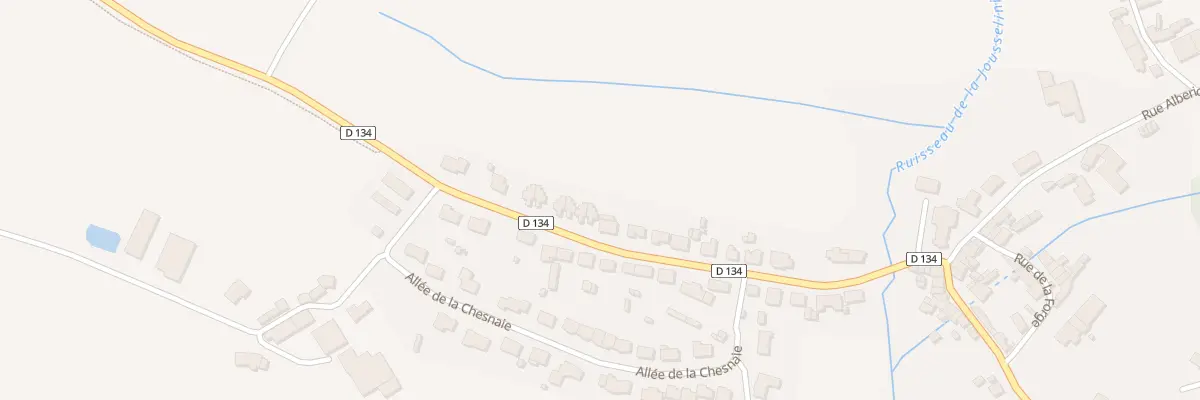 Plan du 21 Rue du Jousselin (Salle Aubry) à Montrevault-sur-Èvre