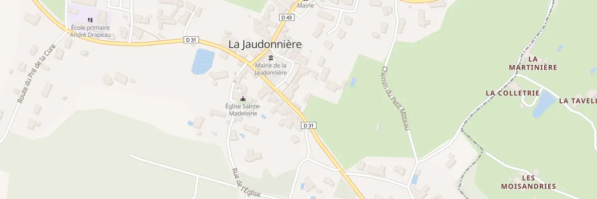 Plan du 22 Pl de la Liberté à La Jaudonnière