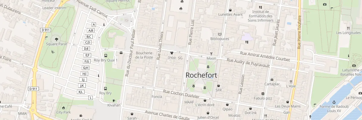 Plan du 113 Rue Pierre Loti à Rochefort