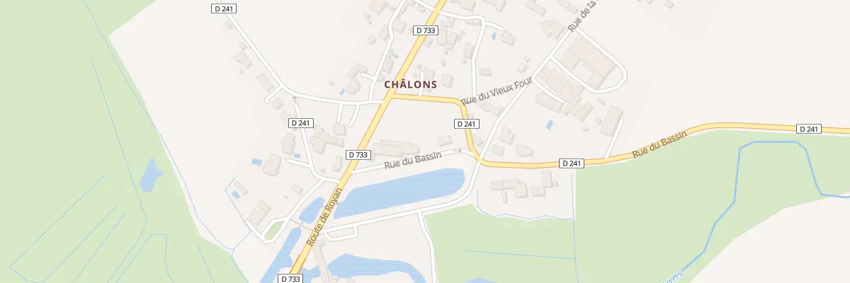 Plan du 5 Rue du Bassin au Gua
