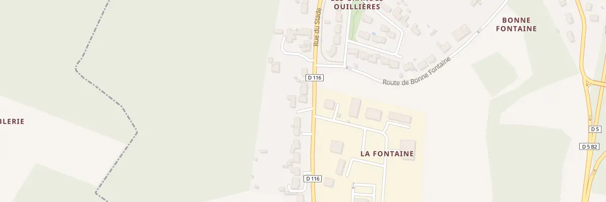 Plan du 8 Rte des Ouillieres à Breuil-Magné