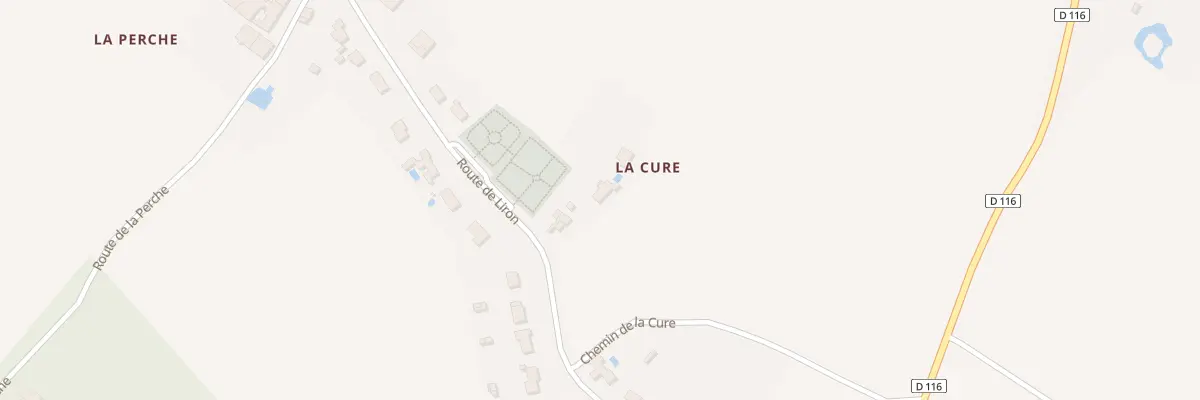 Plan du 16 Rte de Liron à Breuil-Magné