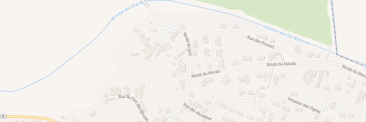 Plan du 3 Rte du Jard à Vouillé-les-Marais
