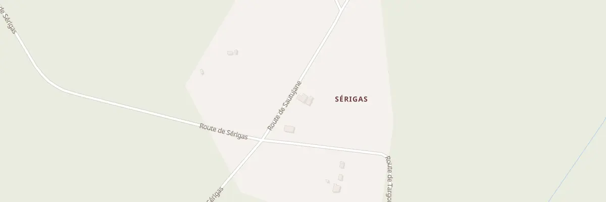 Plan du 2 Rte de Sautujane à Saumos