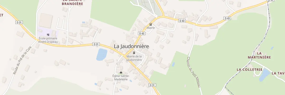 Plan du 8 Pl de la Liberté à La Jaudonnière